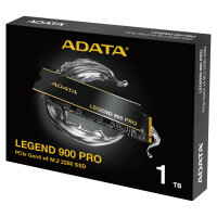 M.2 ADATA LEGEND 900 Pro 1 TB (schwarz/gold, PCIe 4.0 x4, NVMe 1.4, M.2 2280)