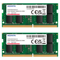 16GB ADATA SO-DIMM 3200 (2x 8 GB) Dual-Kit (grn,...
