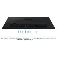 68,6cm/27" (1920x1080) Samsung LS27D400GAU 16:9 IPS 5ms 100Hz HDMI DisplayPort VESA FreeSync Black