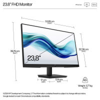 HP 324pf IPS FHD 1920x1080 HDMI/DP/VGA 250cd 5ms