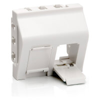 Equip Unterputzdose Einsatz French 2 Keystone 45x45...