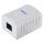Equip Aufputzdose Cat6 1xRJ45 UTP RAL 9010 Reinweiß