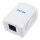 Equip Aufputzdose Cat6A 1-Port RJ45 UTP