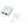 Equip Aufputzdose Cat6A 2-Port 2x RJ45 UTP