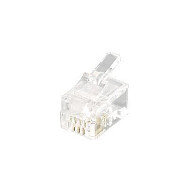 Equip Modularstecker Western 4P4C RJ11 100 Stück