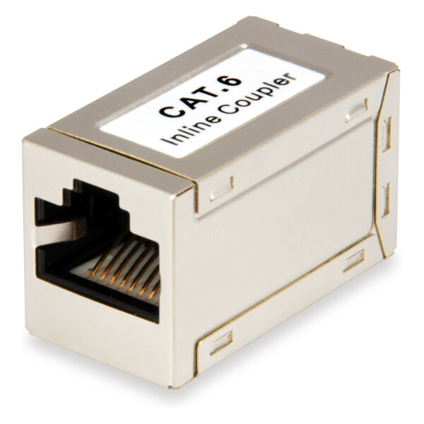 Equip RJ45 Kupplung 1-1 Cat6 geschirmt