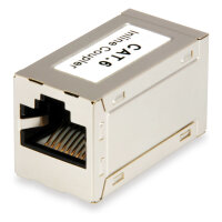 Equip RJ45 Kupplung 1-1 Cat6 geschirmt