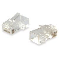 Equip Cat.6 RJ45 Endstecker ungeschirmt 100 Stk Bulk