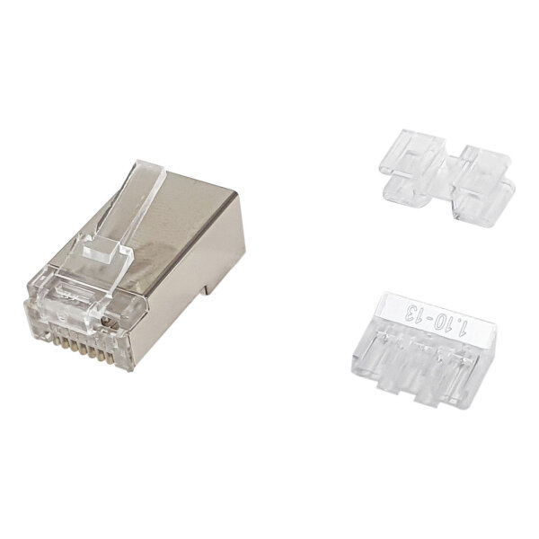 Equip Stecker Cat.6A RJ45 geschirmt 100 Stk