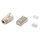 Equip Steckverbinder Cat6A RJ45 100er Set UTP geschirmt