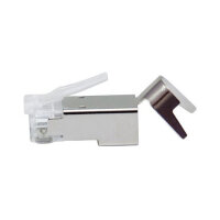 Equip Stecker Cat.8 RJ45 geschirmt 50er Set grau