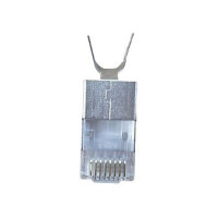 Equip Stecker Cat.8 RJ45 geschirmt 50er Set grau
