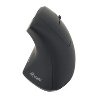 Equip Optische Ergonomic Maus kabellos USB Rechtshänder sw