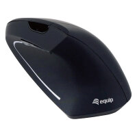 Equip Optische Ergonomic Maus kabellos USB Rechtshänder sw