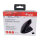 Equip Optische Ergonomic Maus kabellos USB Rechtshänder sw