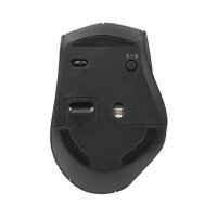 Equip Optische Maus kabellos USB-Komfort USB-C/A R+L schwarz