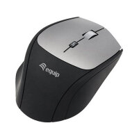Equip Optische Maus kabellos USB-Komfort USB-C/A R+L schwarz