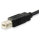 Equip USB Kabel 2.0 C-B St/St 1.00m schwarz Polybeutel