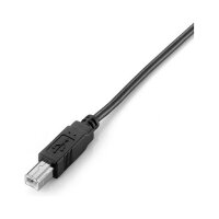 Equip USB Kabel 2.0 A-B St/St 2.00m schwarz Polybeutel