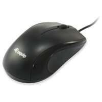 Equip Kabelgebundene Kombi Keyboard+Mouse. schwarz. italieni