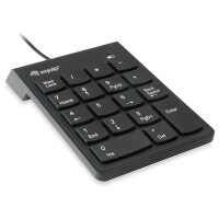 Equip Kabelgebundene USB Nummernblock schwarz