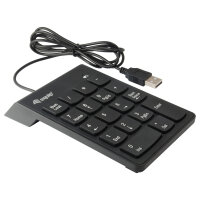 Equip Kabelgebundene USB Nummernblock schwarz