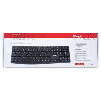 Equip Kabelgebundene USB Keyboard schwarz. italieni