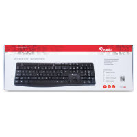 Equip Kabelgebundene USB Keyboard schwarz. spanisch