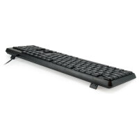 Equip Kabelgebundene USB Keyboard schwarz. spanisch