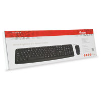 Equip Kabelgebundene Kombi Keyboard+Mouse. schwarz. portugie