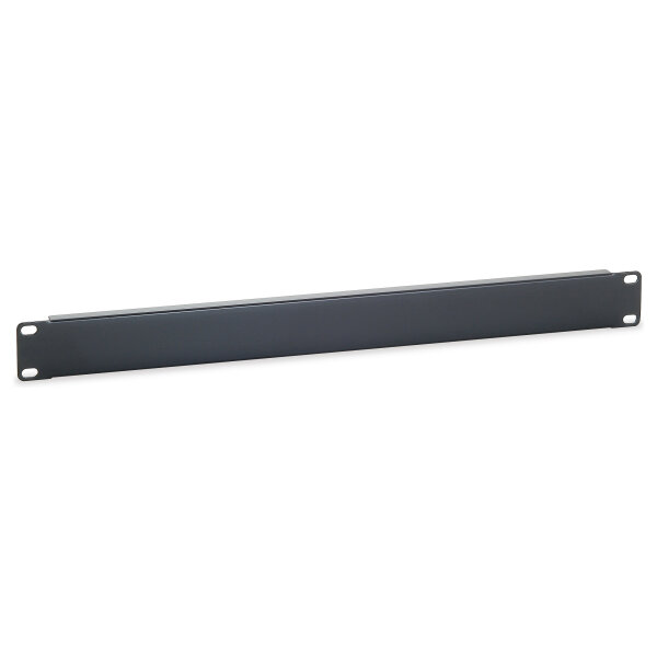 Equip Blindpanel 19" 1HE RAL 9005 schwarz
