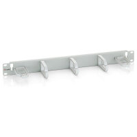 Equip Kabelmanagement Panel 19" 1HE hellgrau RAL 7035