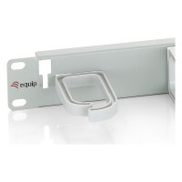 Equip Kabelmanagement Panel 19" 1HE hellgrau RAL 7035