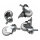 Equip EZW-1 4xRäder für Serverschränke 60mm silber