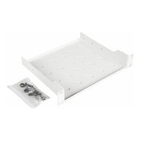 Equip Fachboden fest 10" für Serverschränke. 1U 20cm gr