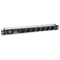 Equip Steckdosenleiste 19"(1HE)7fach mit...