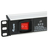 Equip Steckdosenleiste 19"(1HE)7fach mit...