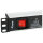Equip Steckdosenleiste 19"(1HE)7fach mit Ü-Schutz + Schalt