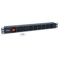 Equip Steckdosenleiste 19"(1HE)8fach IEC C20 1.8m...
