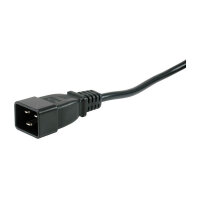 Equip Steckdosenleiste 1U 6xIEC C19. Ein u. Ausschalter sw