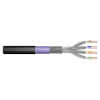DIGITUS Instal-kab Cat7 S/FTP tw.Pair 1000m schw. Erdkabel (Speditionsversand)
