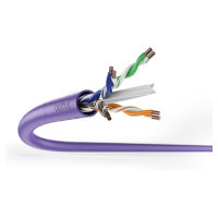 DIGITUS Instal-kab Cat6 U/UTP tw.Pair 305m violett