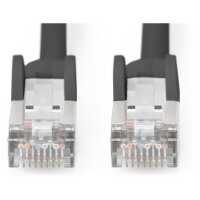 DIGITUS CAT6 RJ45 S/FTP Patchkabel 10,0m schwarz