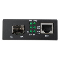 DIGITUS Medienkonverter Gigabit Ethernet RJ45/SFP