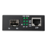DIGITUS Medienkonverter Gigabit Ethernet RJ45/SFP