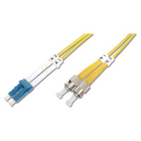 DIGITUS LWL Patchkabel LC -> ST 2.00m Singlemode...