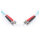 DIGITUS LWL Patchkabel ST -> ST 3.00m Multimode Duplex OM3