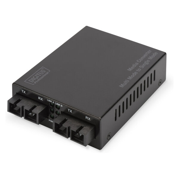 DIGITUS Medienkonverter Gigabit Multimode/ Singlemode. SC/SC