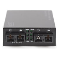 DIGITUS Medienkonverter Gigabit Multimode/ Singlemode. SC/SC