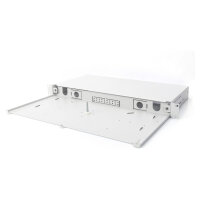 DIGITUS LWL Spleißbox 1HE unbestückt ausziehbar schnellversc